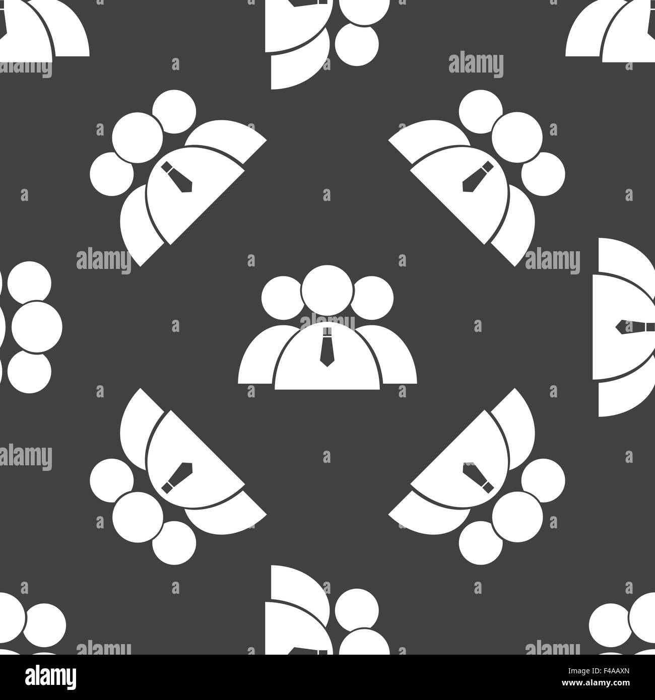 Three people group pattern Stock Photo - Alamy