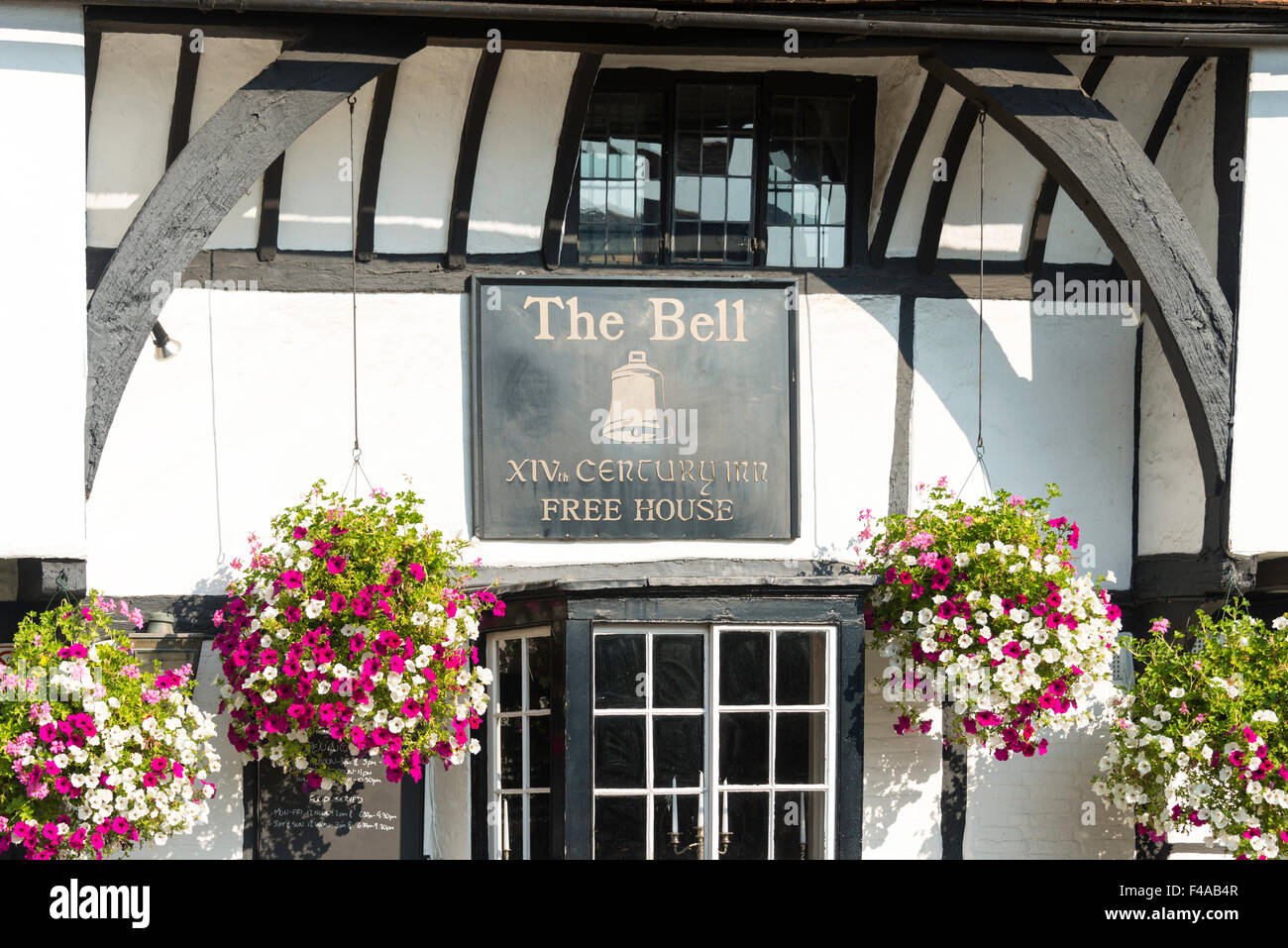14th century The Bell Inn, Waltham St.Lawrence, Berkshire, England