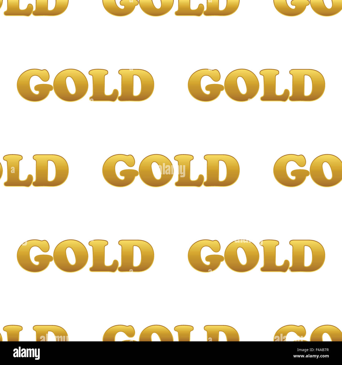 Word GOLD pattern Stock Photo - Alamy
