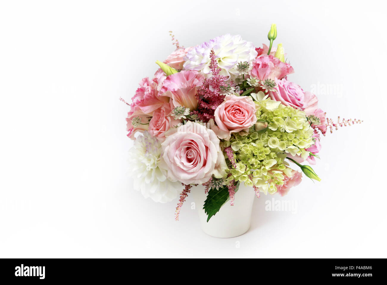 Peony wedding bouquet Cut Out Stock Images & Pictures - Alamy
