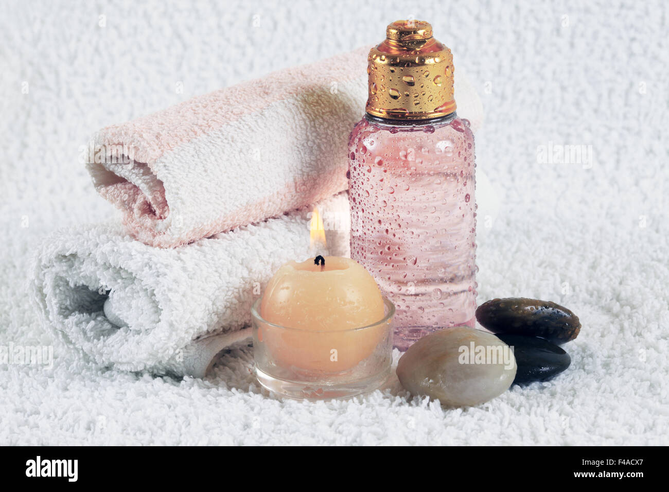 Accessories for a bath Stock Photo Alamy