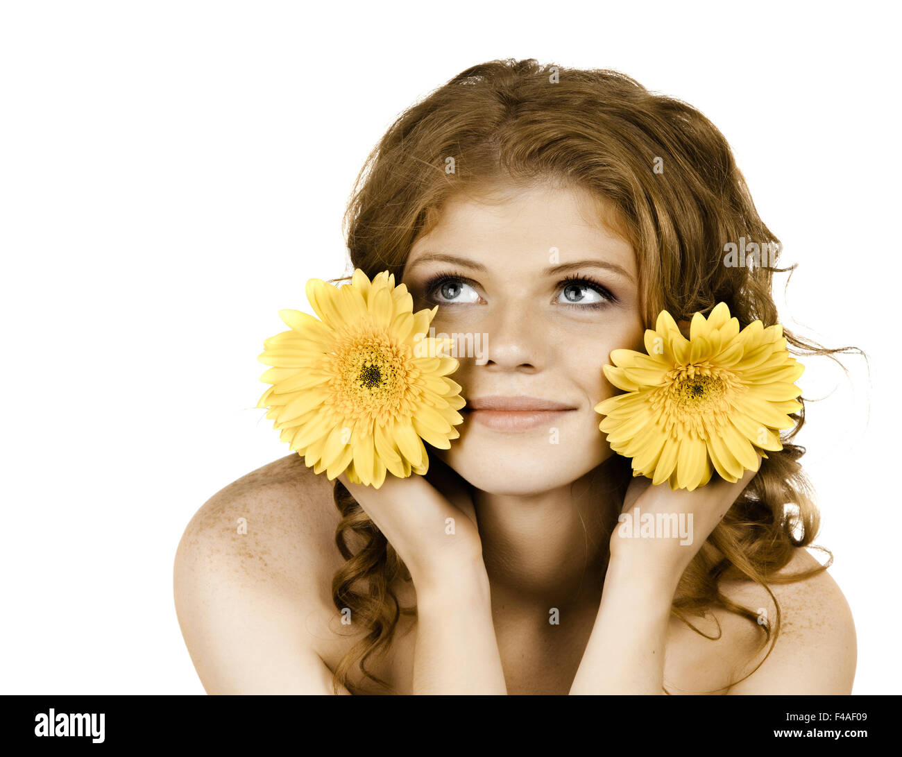 pretty woman Stock Photo