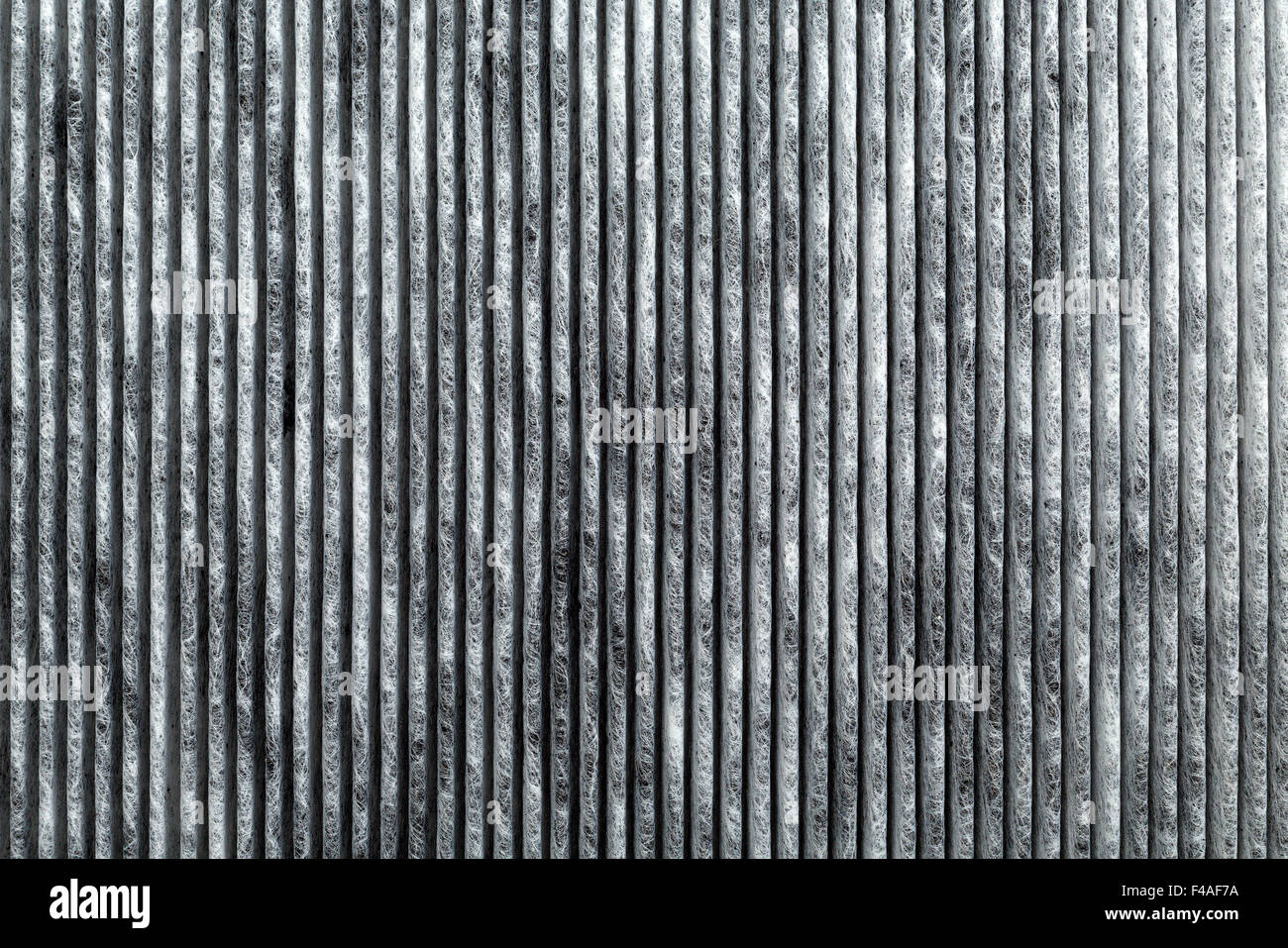 Close-up of car carbon cabin filter. Stock Photo