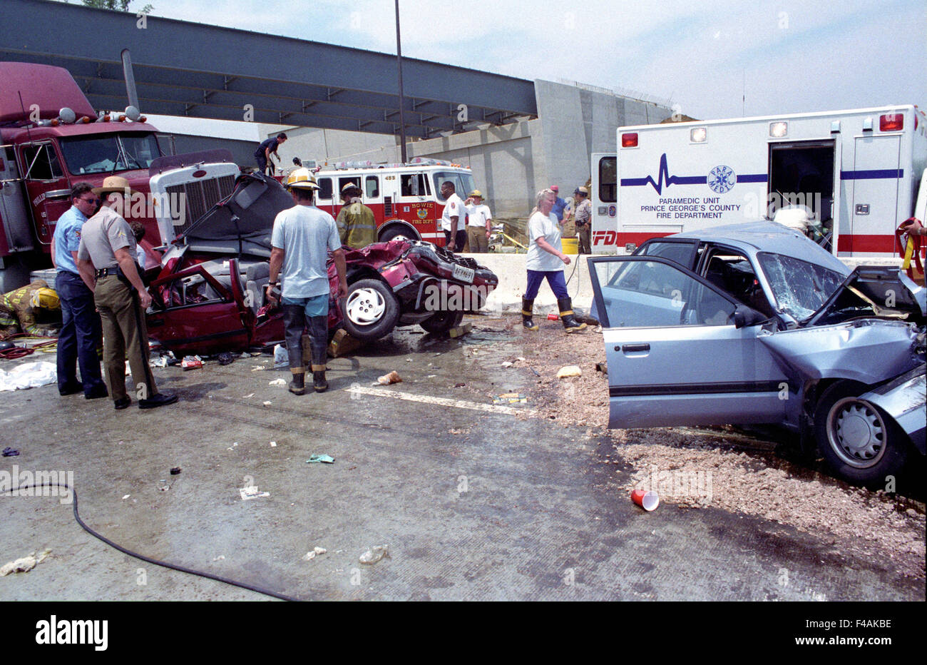 a auto accident that killed 3 Catholic nuns in Bowie, Md Prince