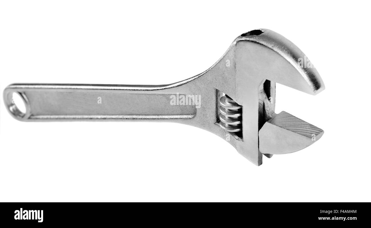 adjustable spanner Stock Photo