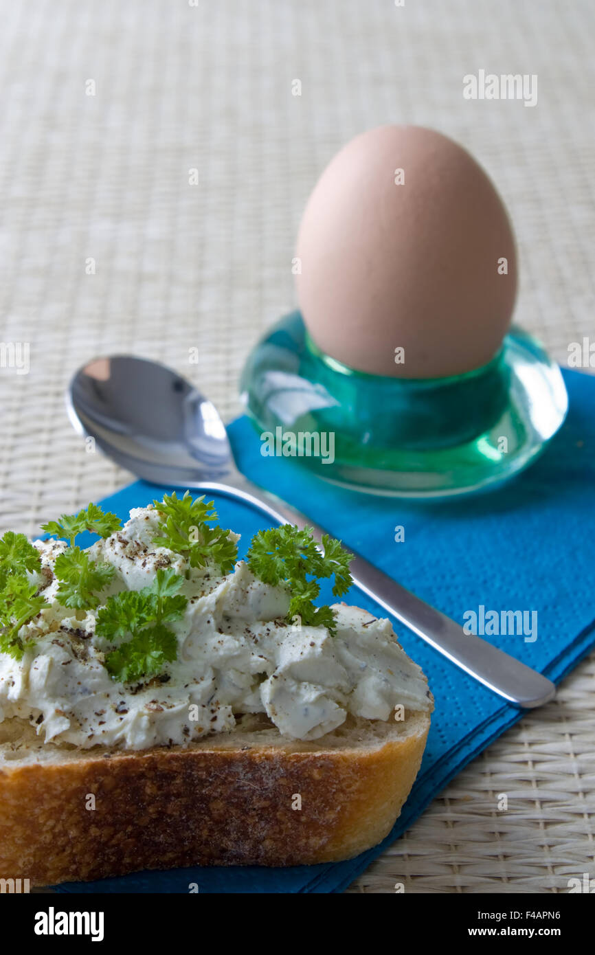 Frühstück - Breakfast Stock Photo