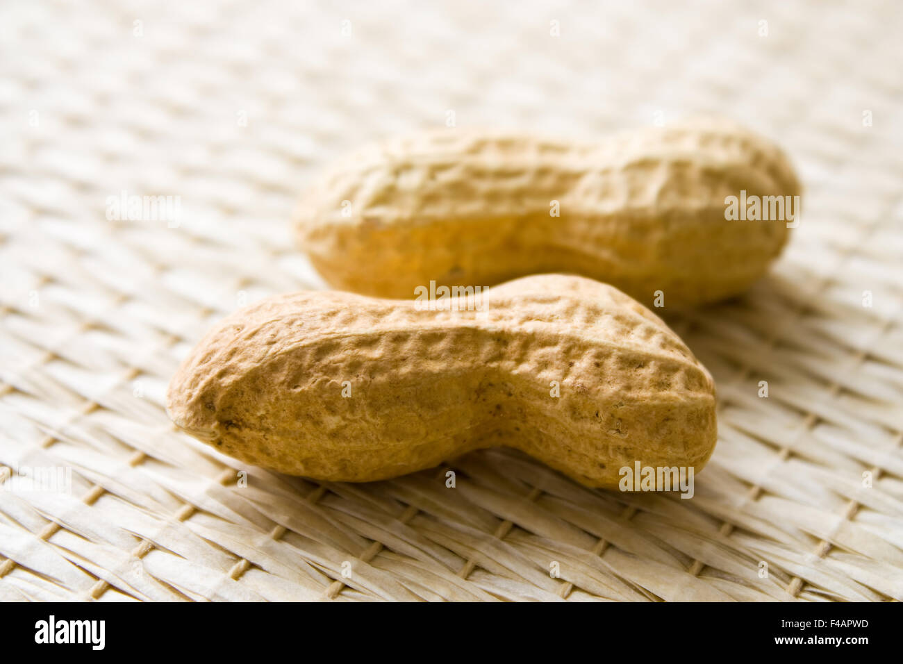 Erdnüsse - Peanuts Stock Photo