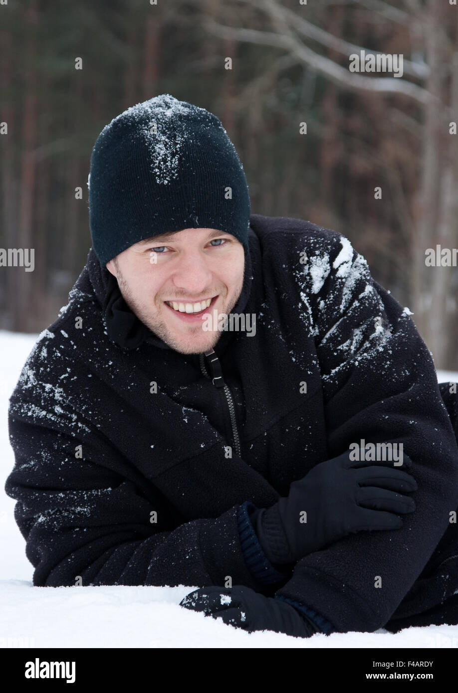 in the snow Stock Photo Alamy