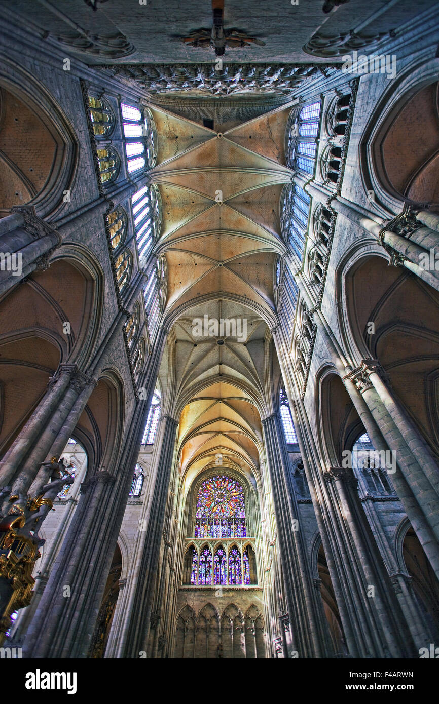 cathedral of Amiens, Picardy, France Stock Photo