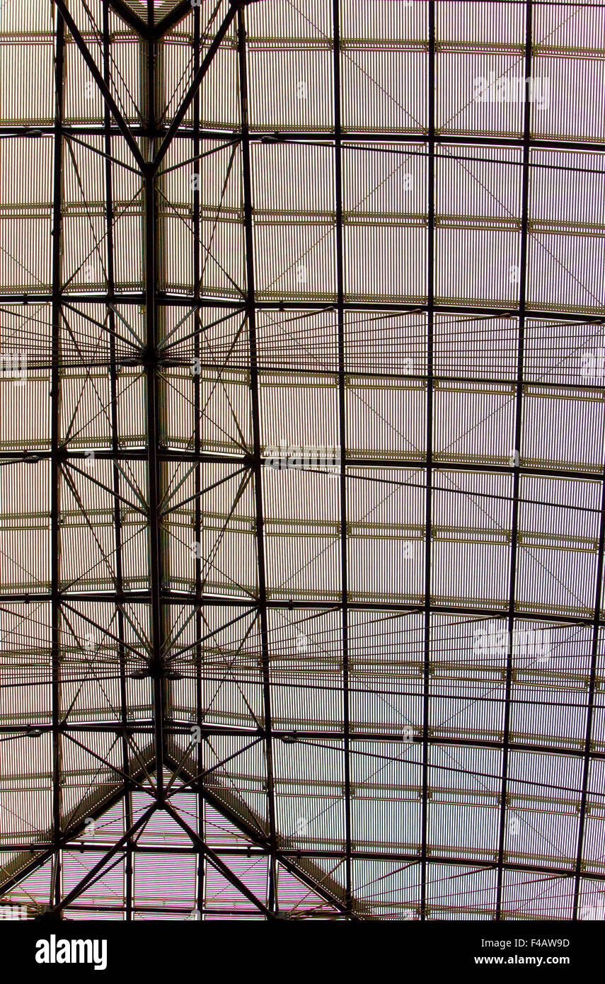 Openwork metal ceiling Stock Photo - Alamy