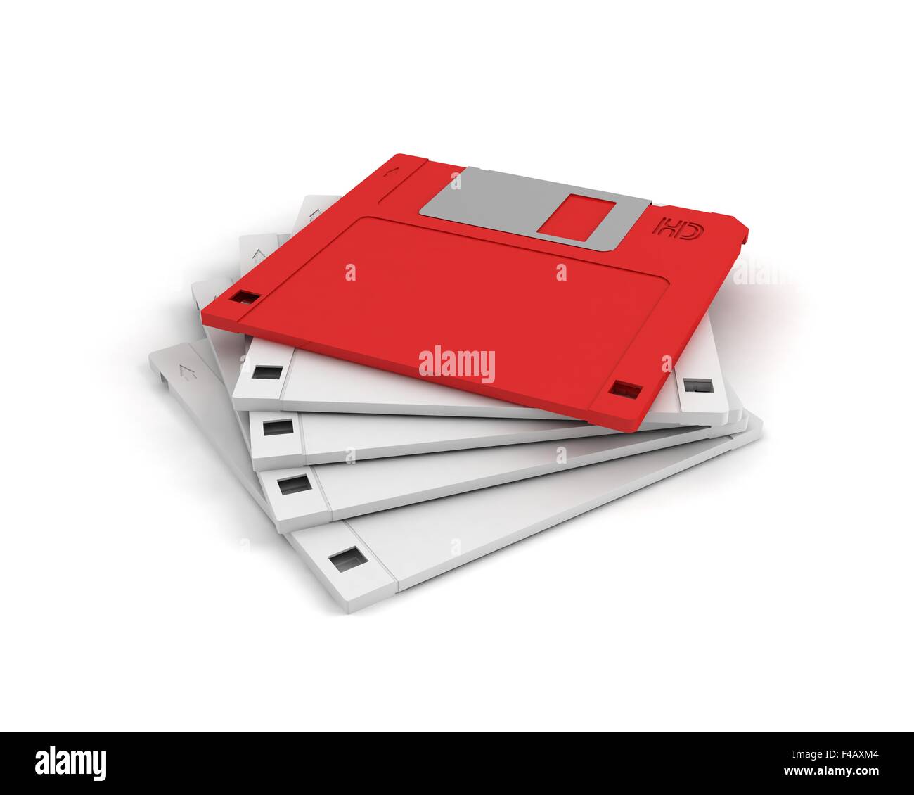 diskettes. leadership concept Stock Photo Alamy