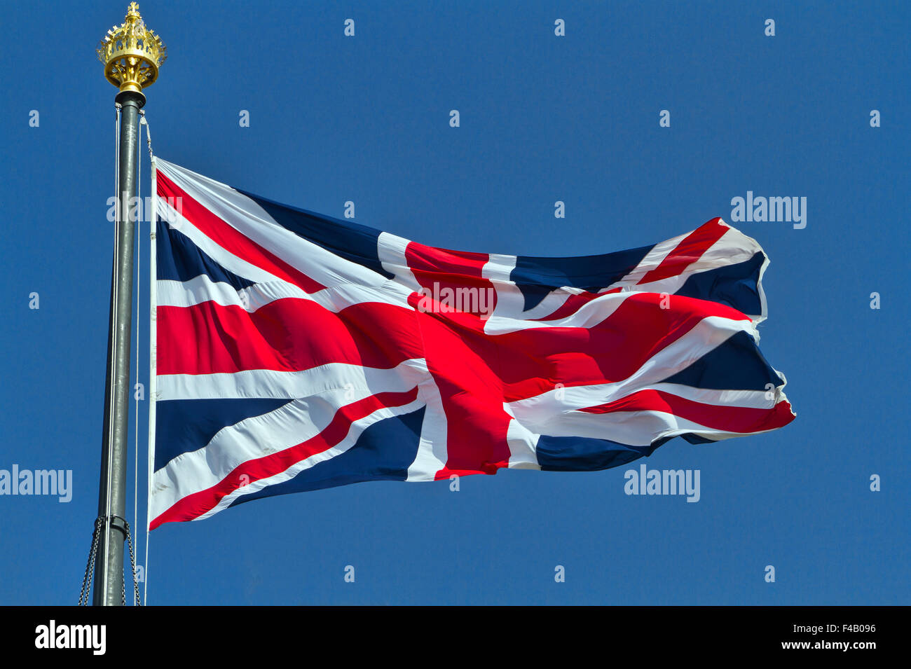 England Union Flag - Union Flagge Stock Photo