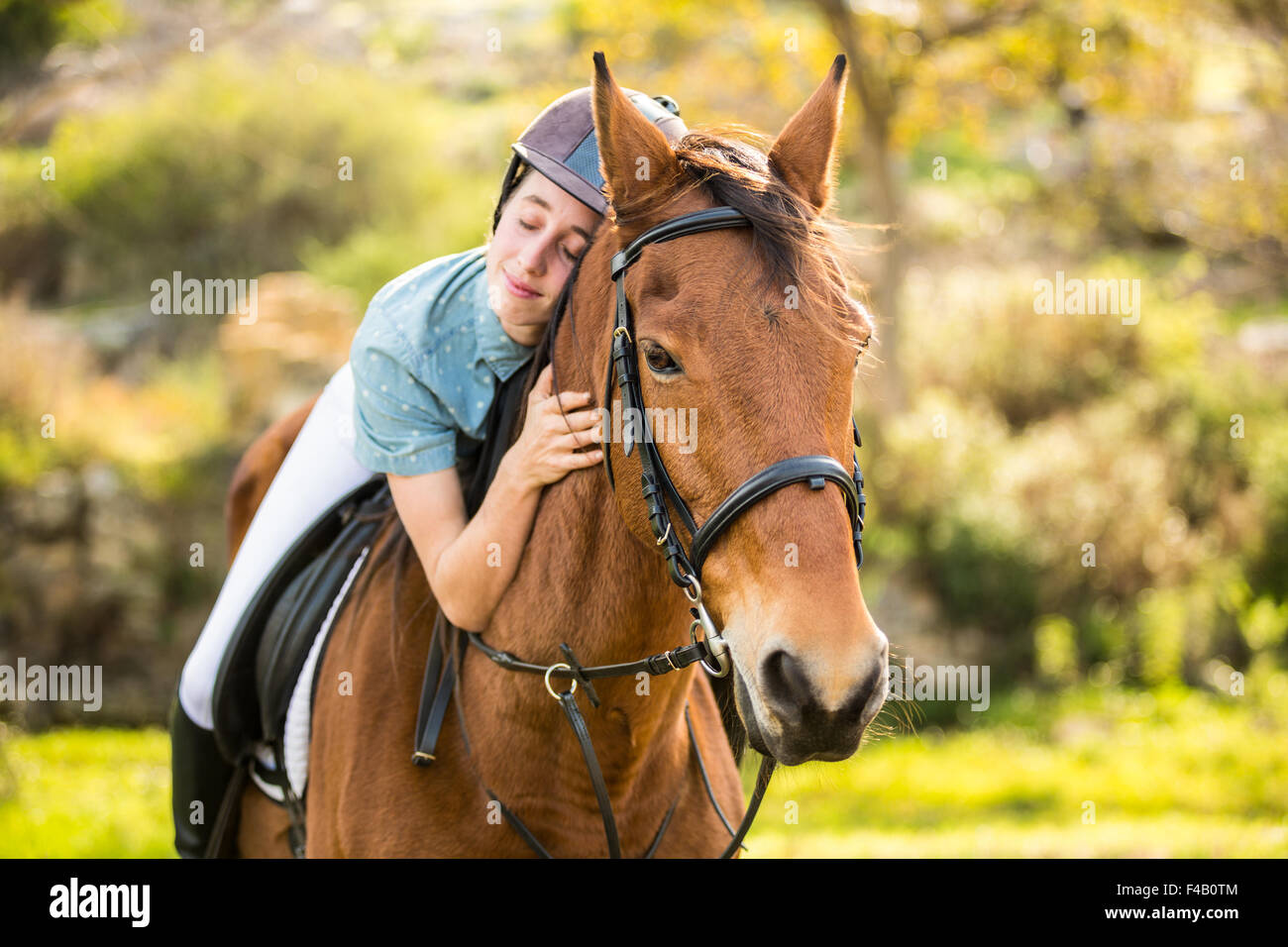 Riding happy hi-res stock photography and images - Alamy