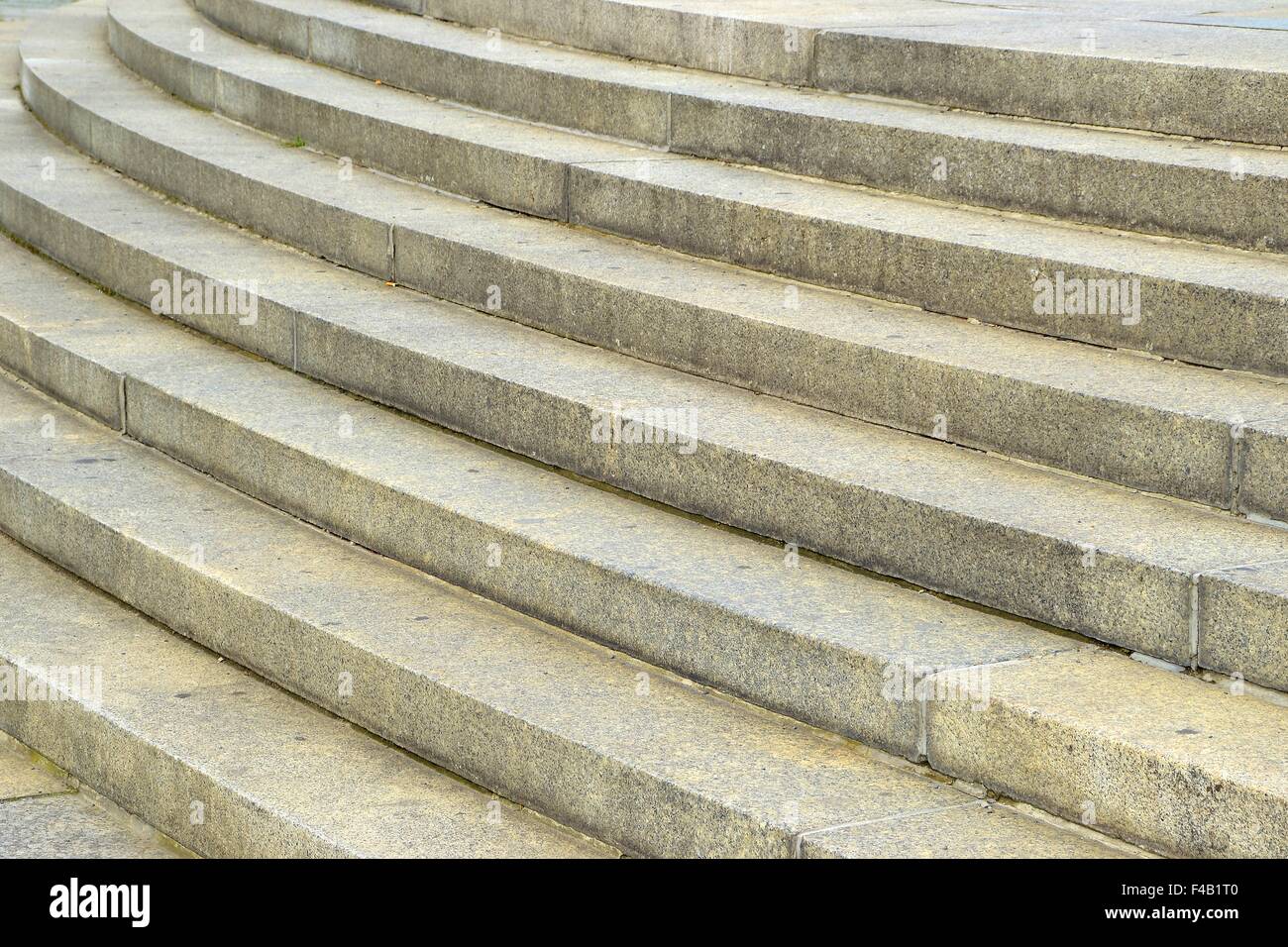 Stairs at the Victory Column in Berlin Stock Photo