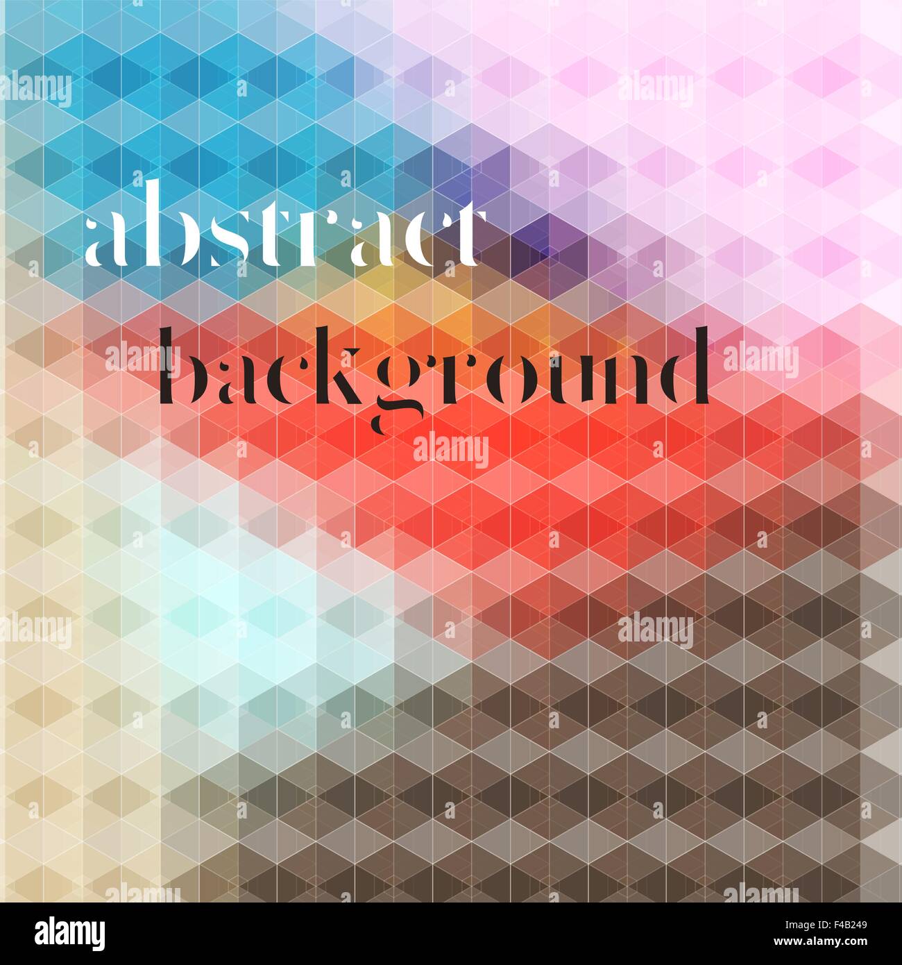 bright abstract background polygons Stock Vector Image & Art - Alamy