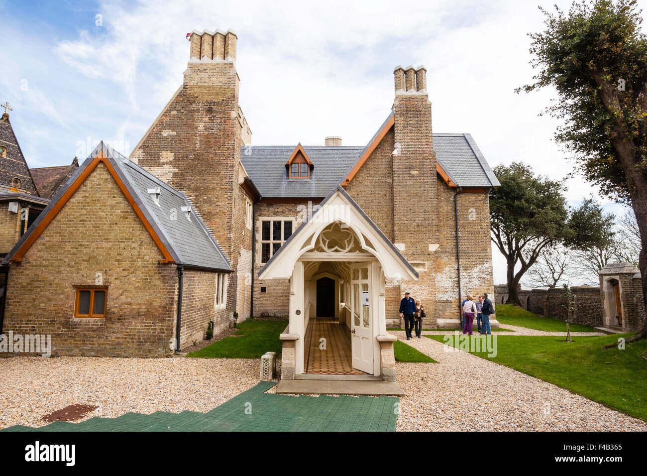 England, Ramsgate. The Grange, house designed by Augustus Pugin Stock