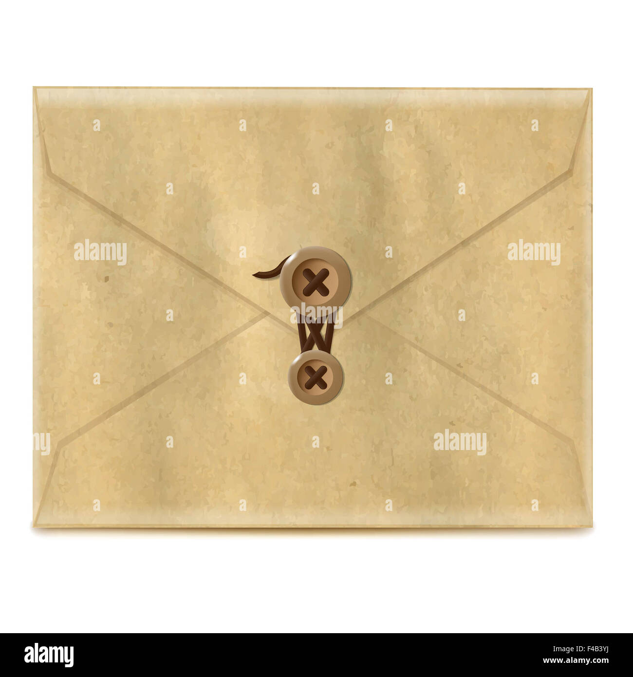 Envelope From Old Paper Stock Photo Alamy