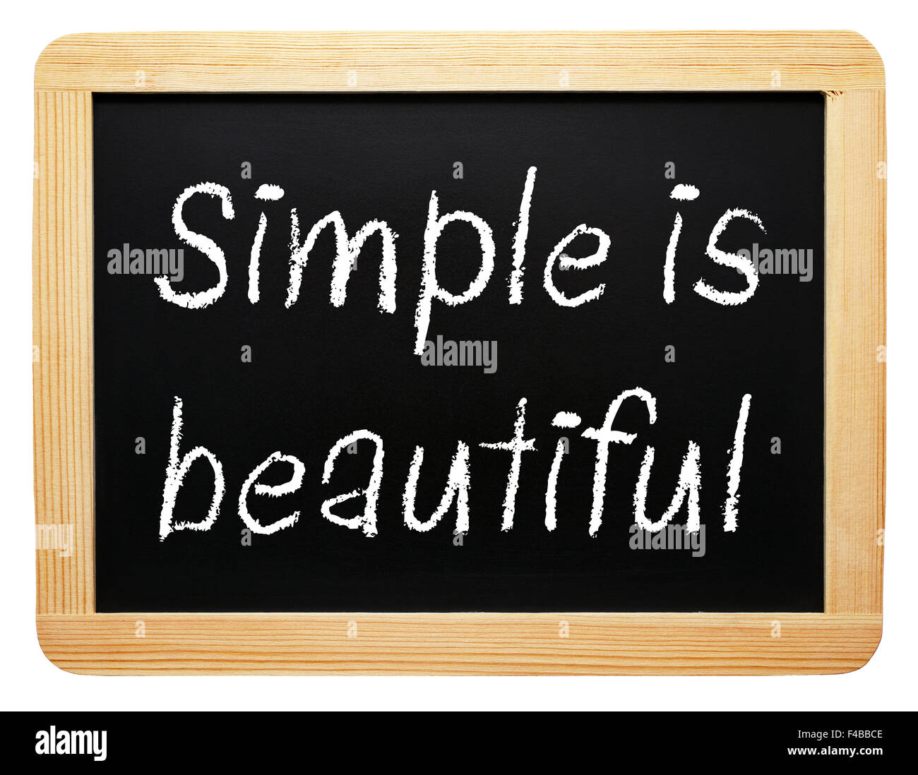 Simple is beautiful Stock Photo