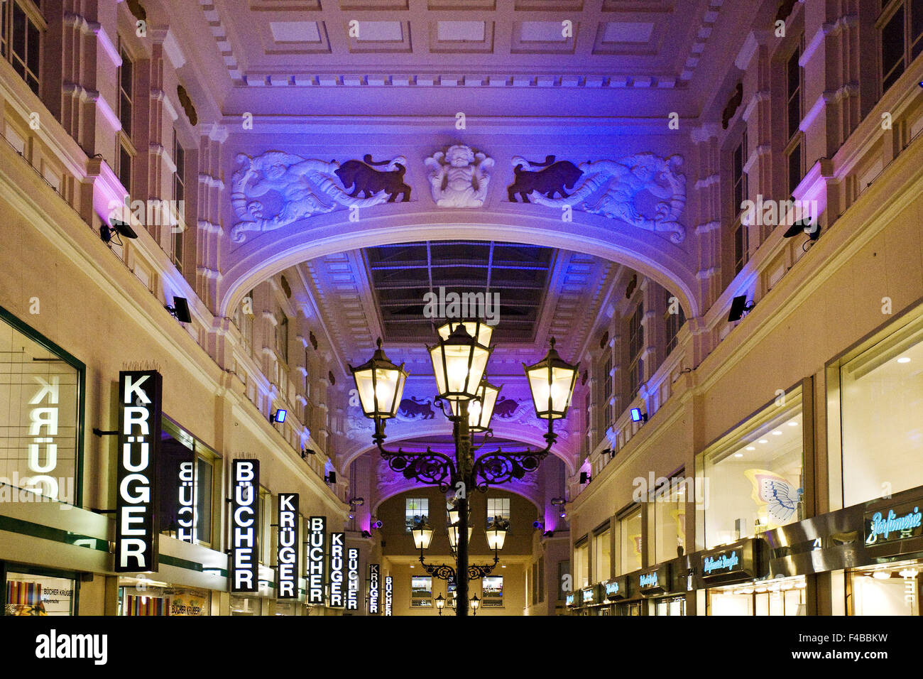 Kruegerpassage, Dortmund, Germany Stock Photo - Alamy