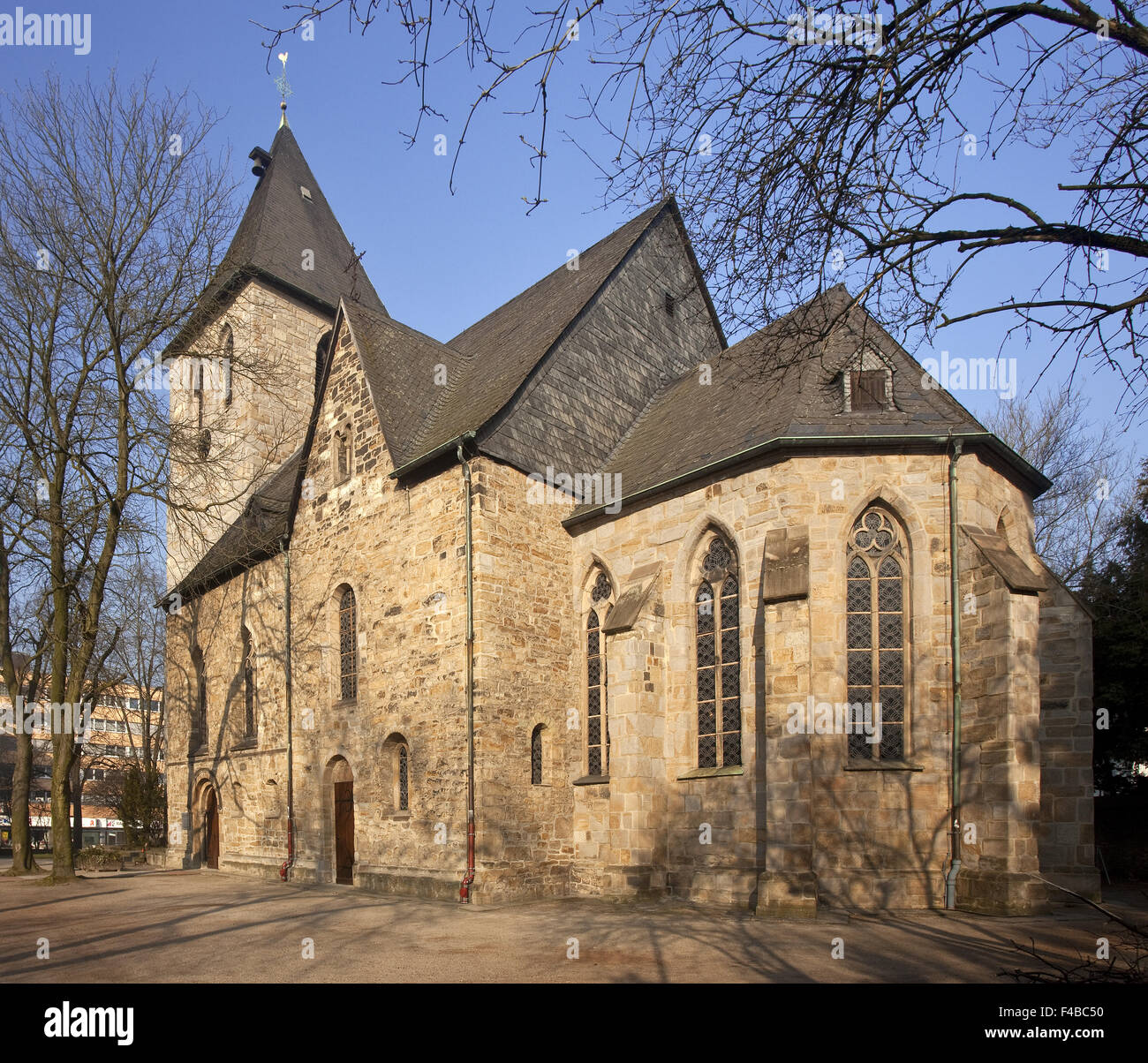 Parish Church Brackel, Dortmund, Germany. Stock Photo