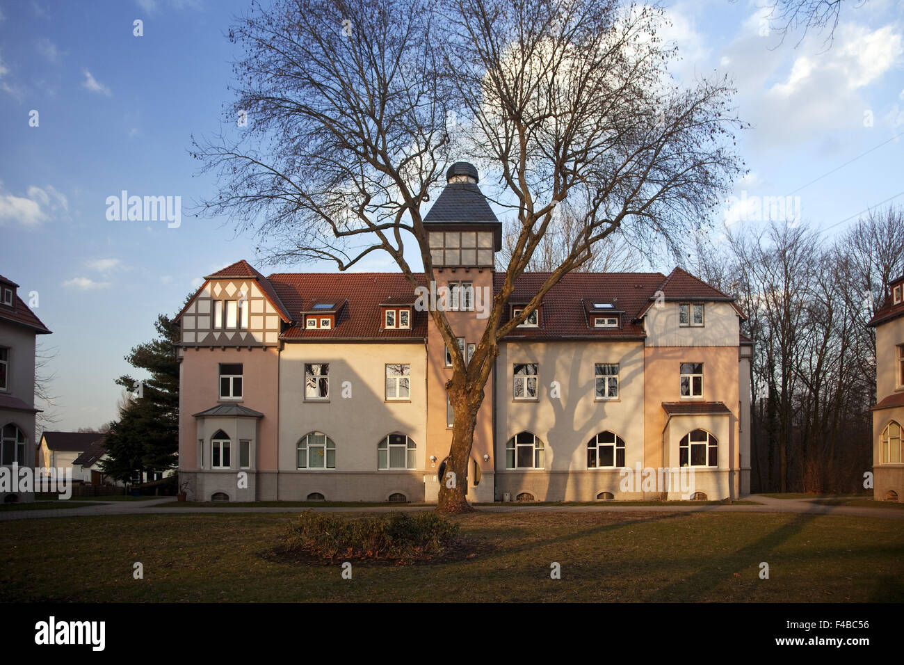 Housing development Mueser, Dortmund, Germany. Stock Photo