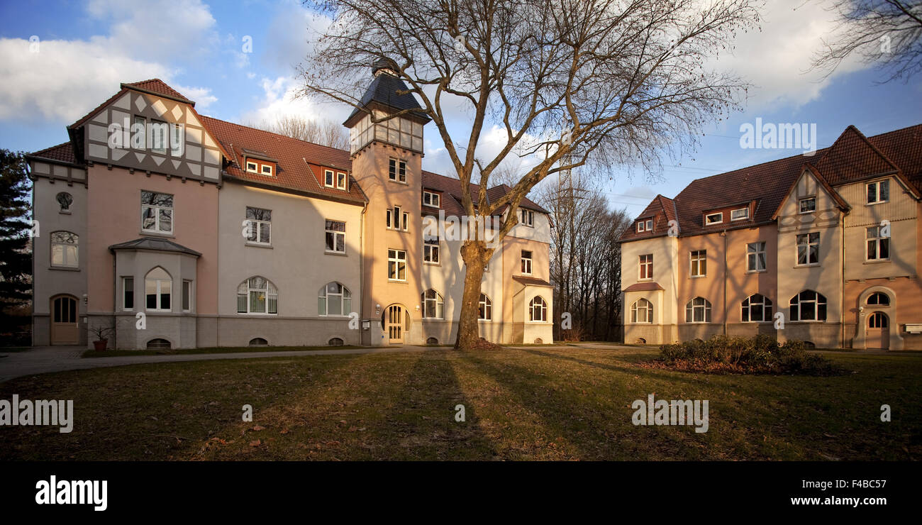 Housing development Mueser, Dortmund, Germany. Stock Photo