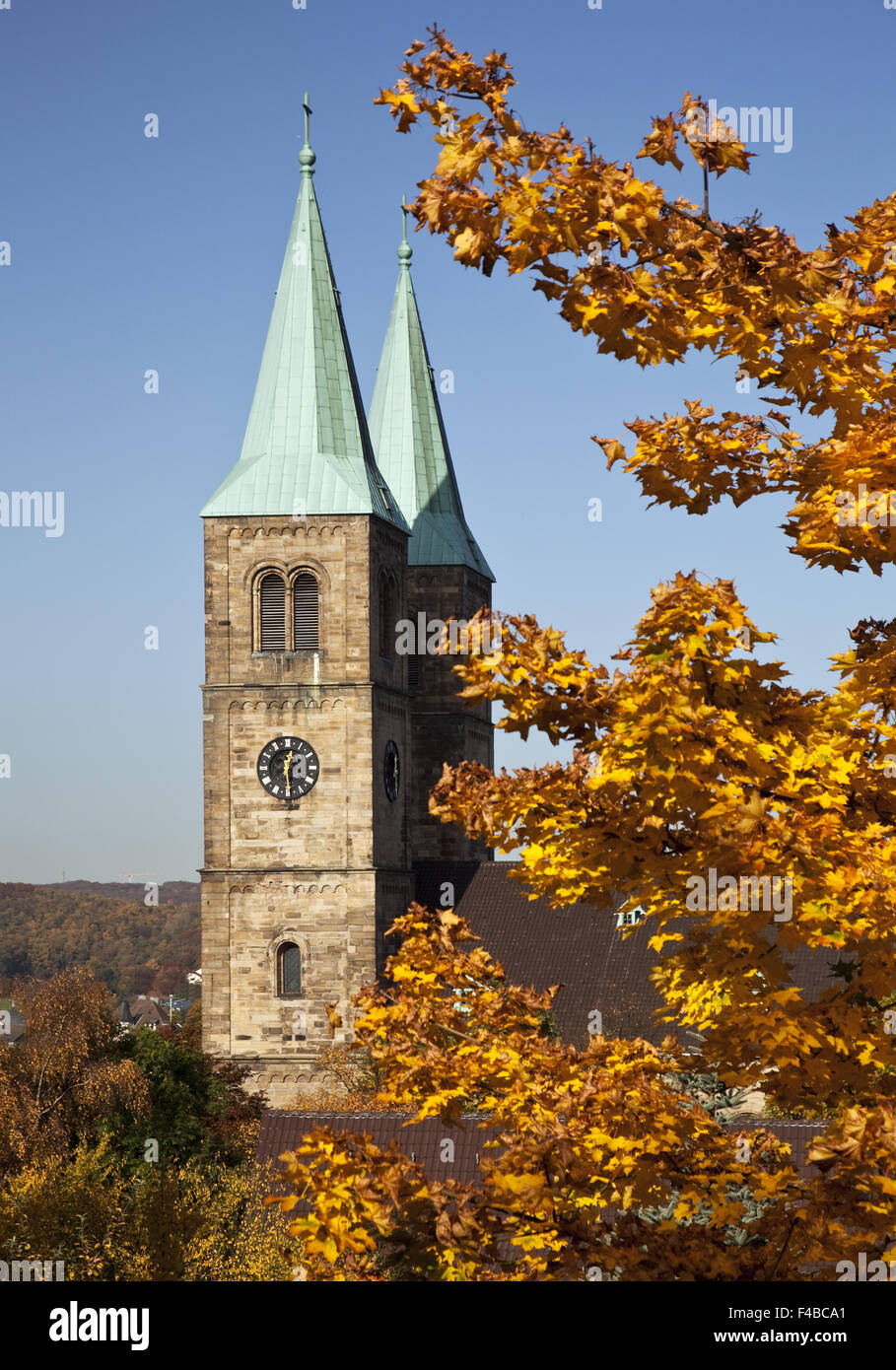 St. Mary's Church, Schwelm, Germany. Stock Photo