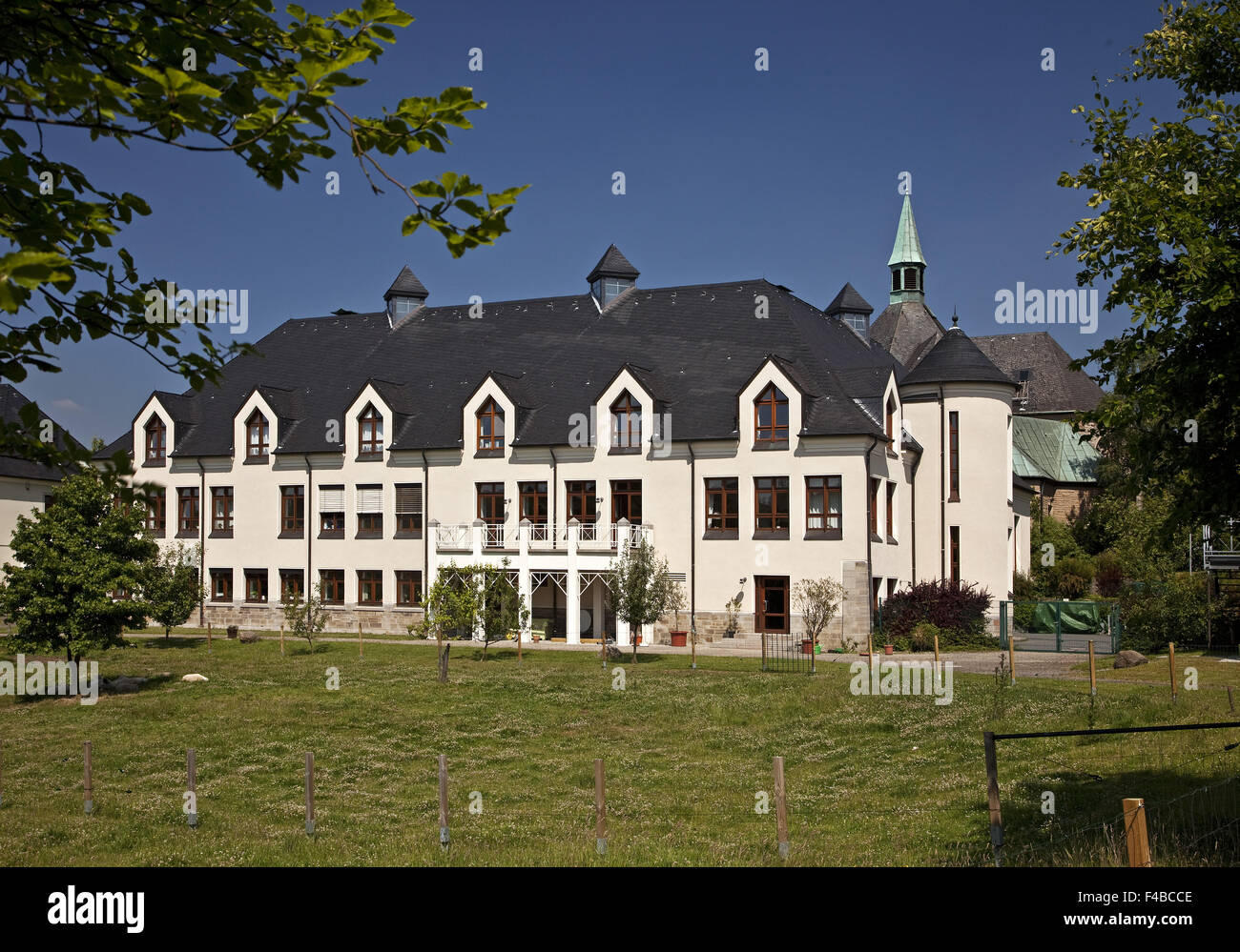 Monastery Stiepel, Bochum, Germany. Stock Photo