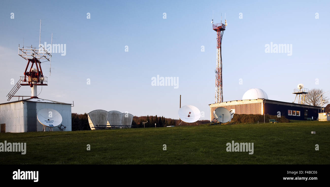 The observatory in Bochum, Germany. Stock Photo