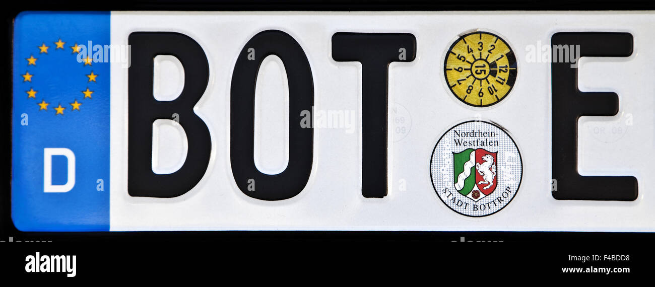 License plate germany hires stock photography and images Alamy