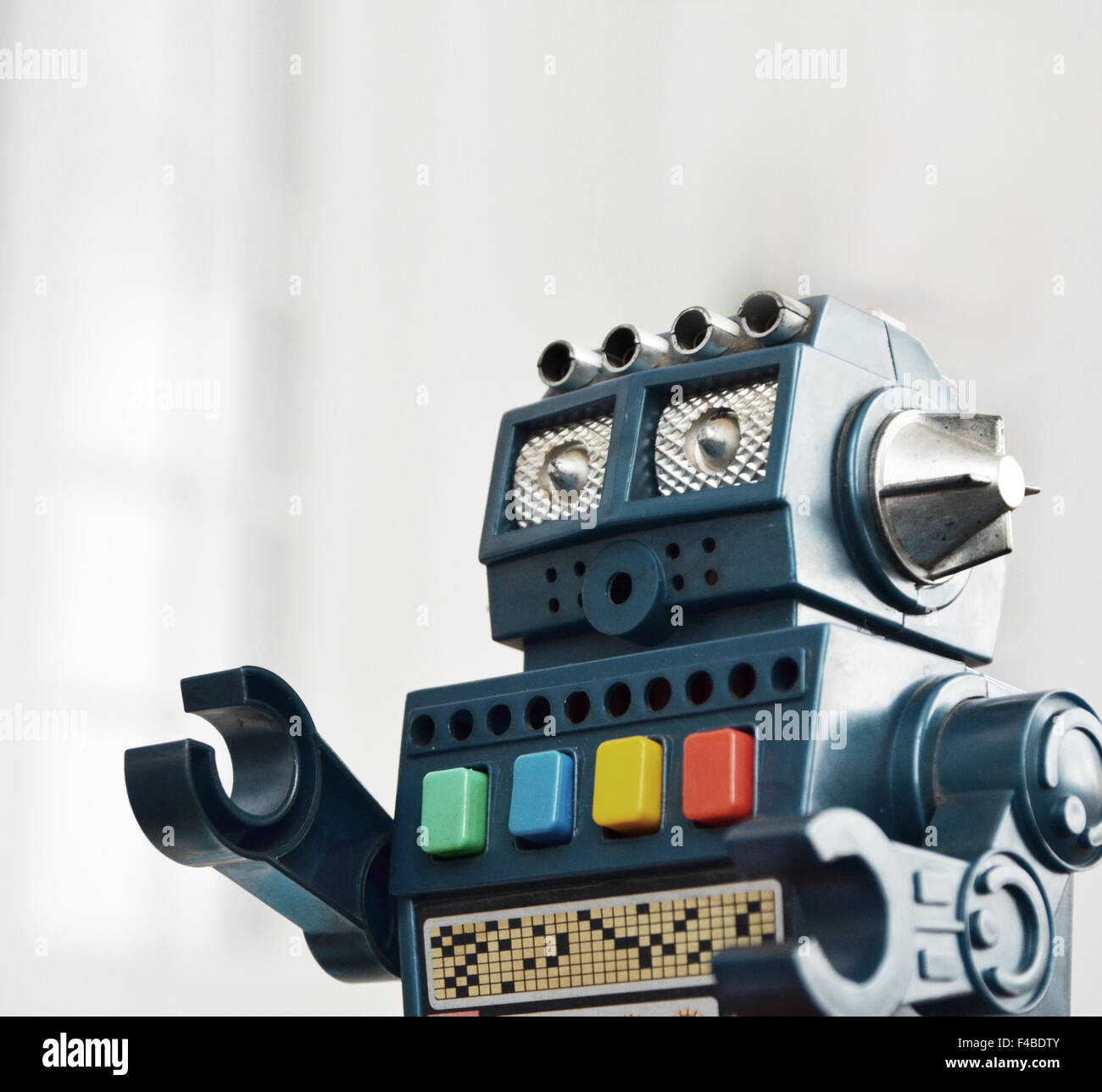 80s Roboter! Stock Photo