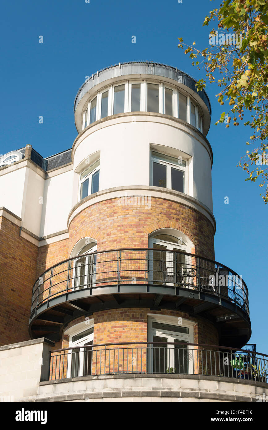 Riverside apartments, Thames Edge, StainesuponThames, Surrey, England