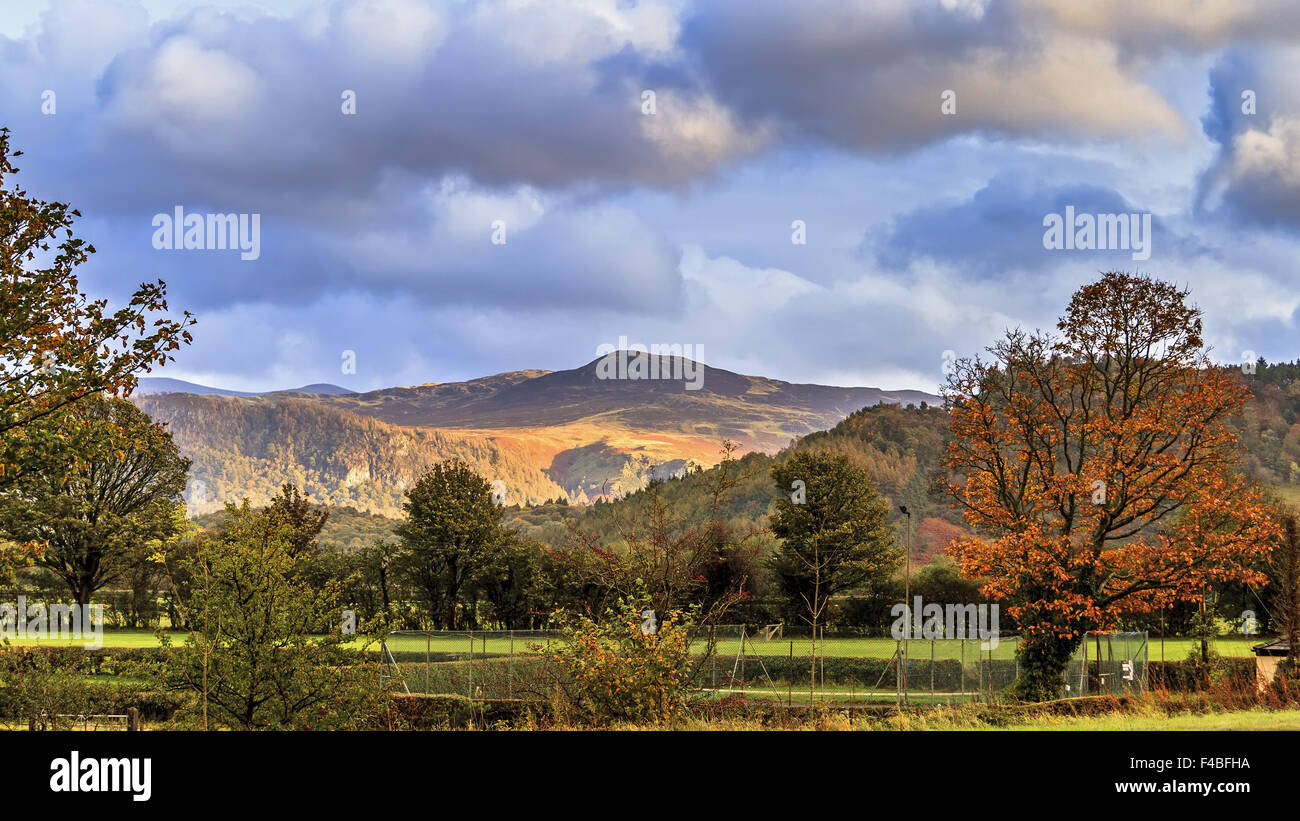 Mountain View Lake District Cumbria UK Stock Photo