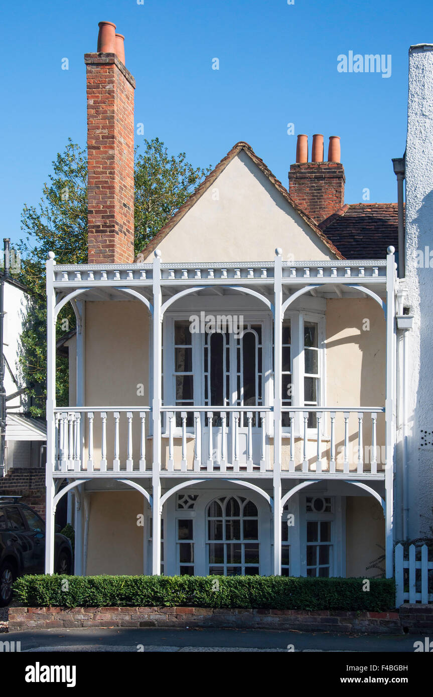 Period house on Thames riverside, High Street, Datchet, Berkshire
