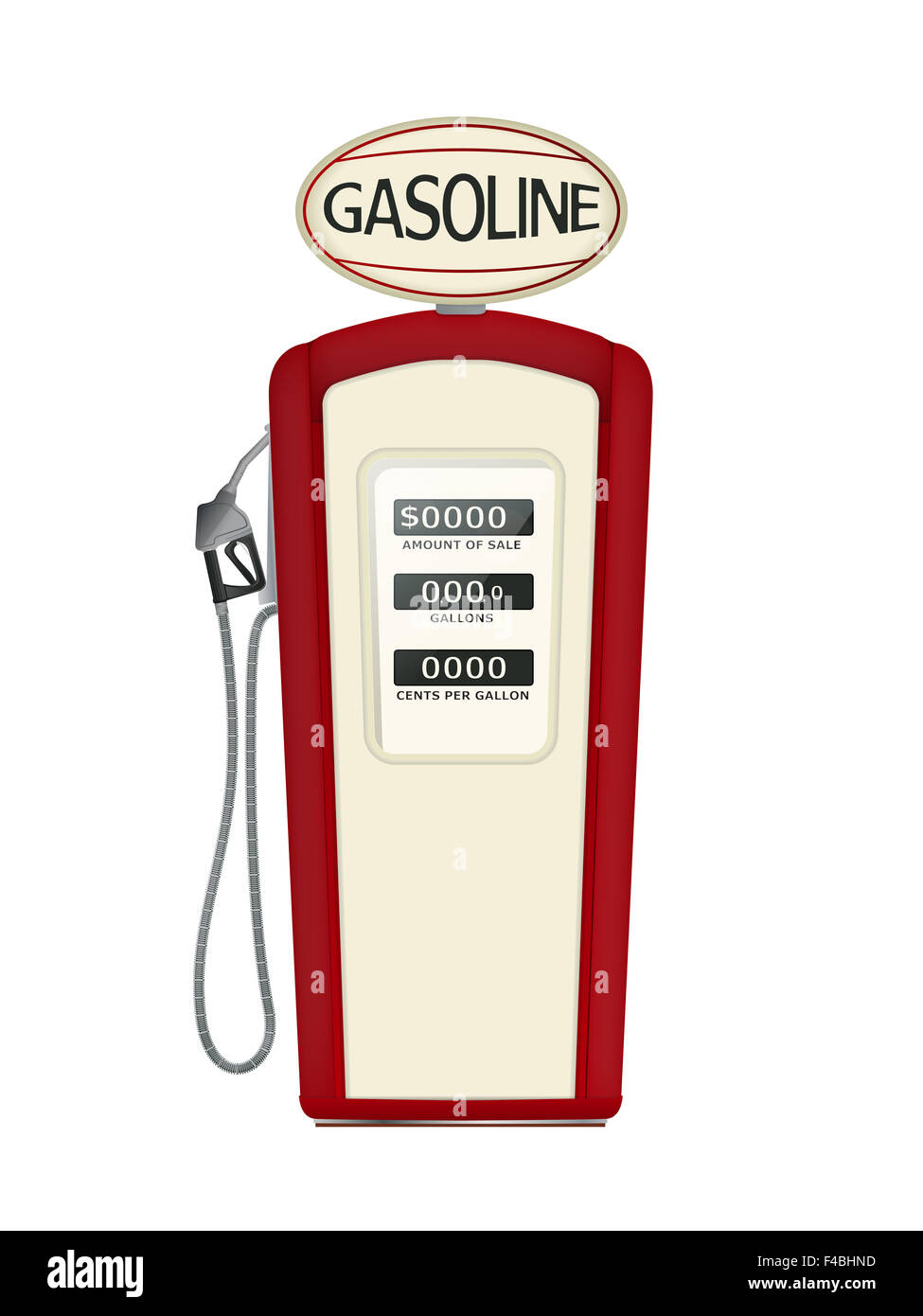 Antique fuel dispenser Cut Out Stock Images & Pictures Alamy