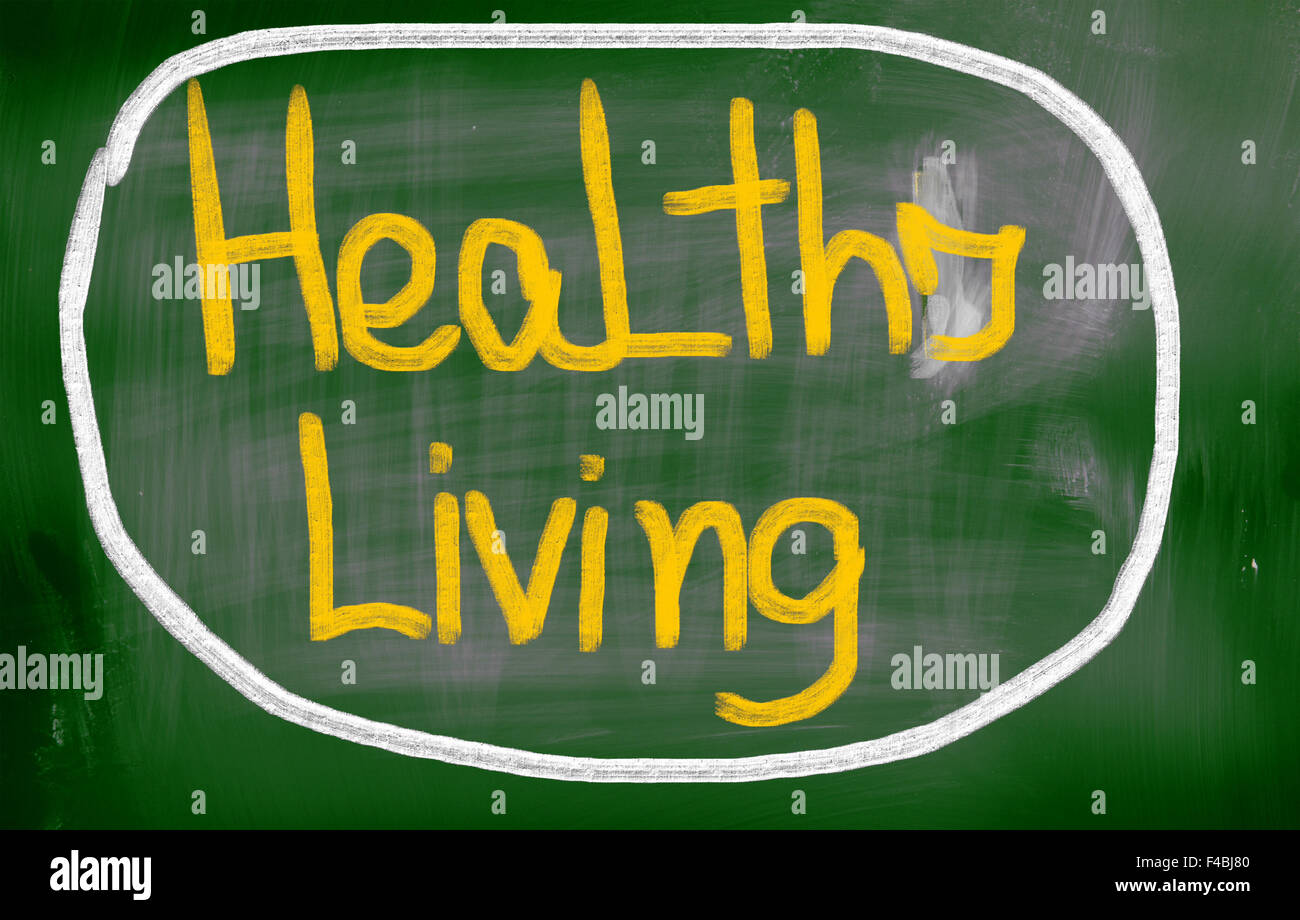 Healthy Living Concept Stock Photo