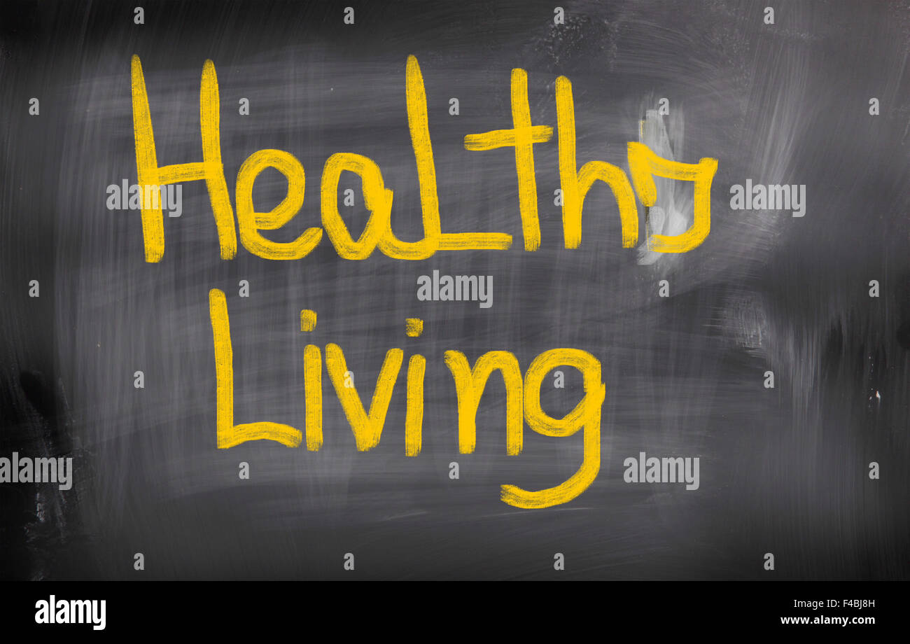 Healthy Living Concept Stock Photo