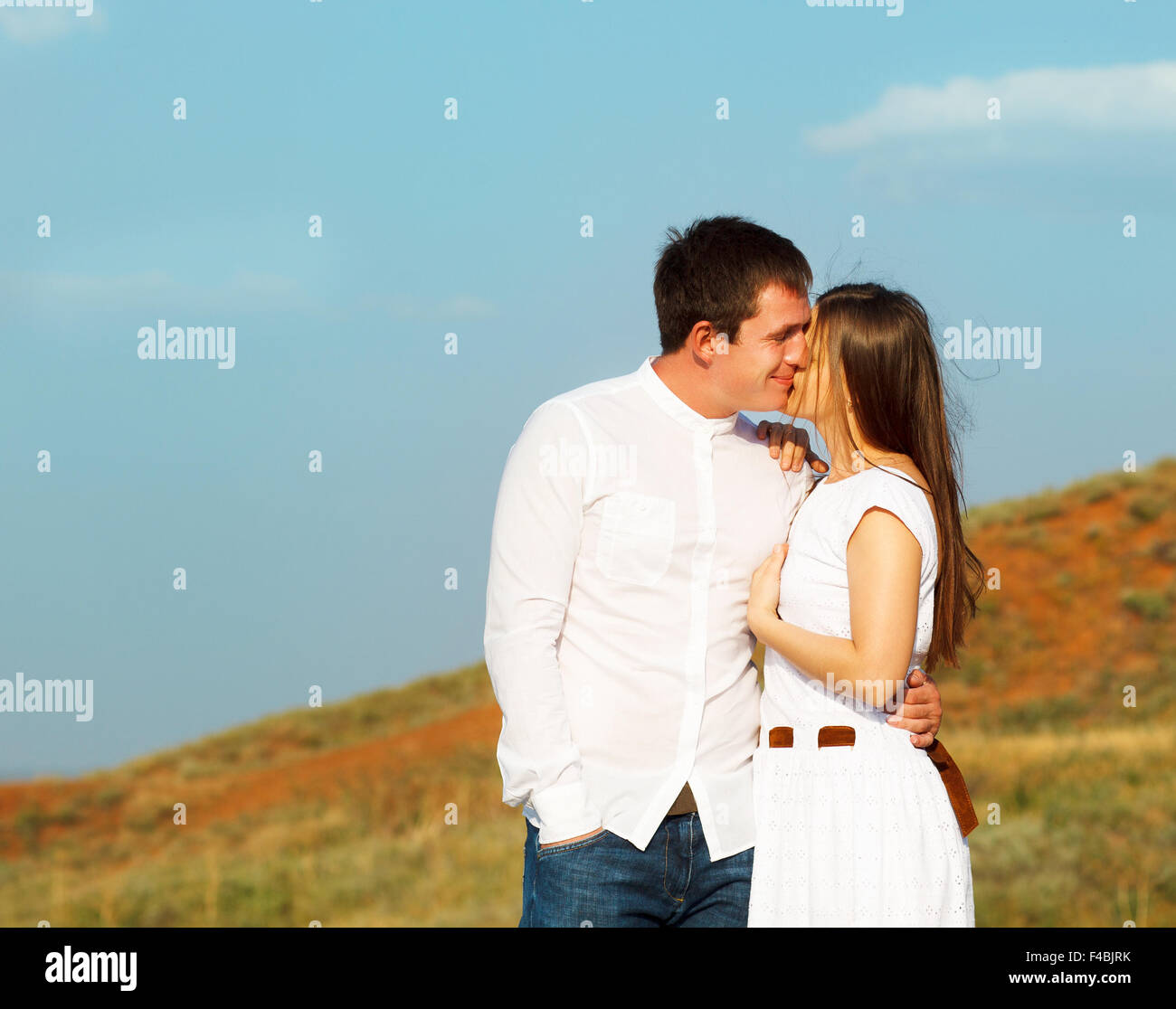 Young happy couple in love Stock Photo - Alamy