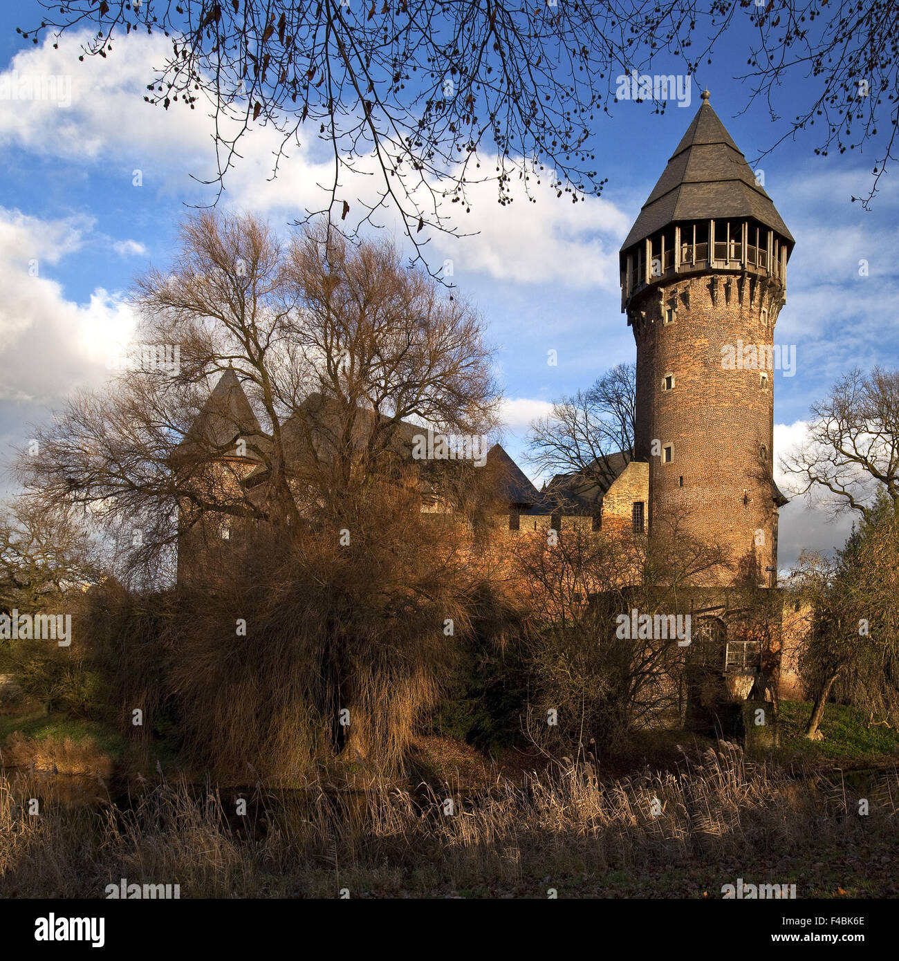 Linn Castle, Krefeld, Germany Stock Photo Alamy