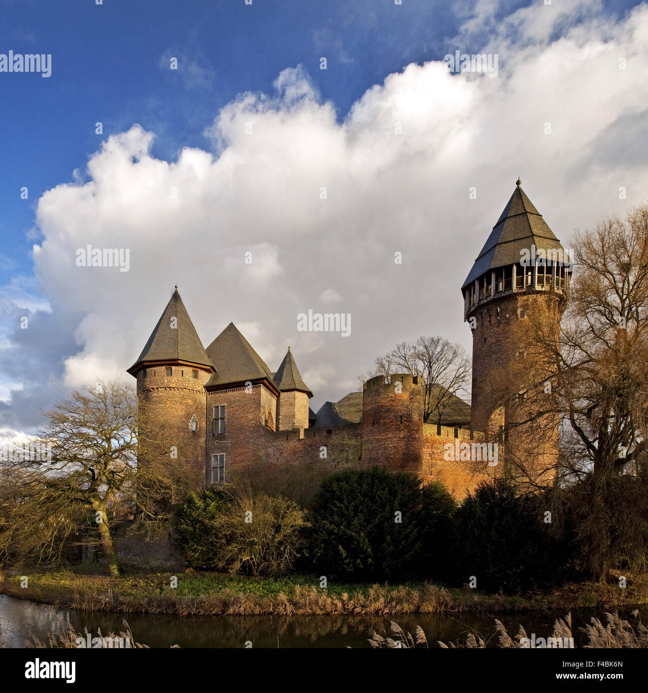 Linn Castle, Krefeld, Germany Stock Photo Alamy