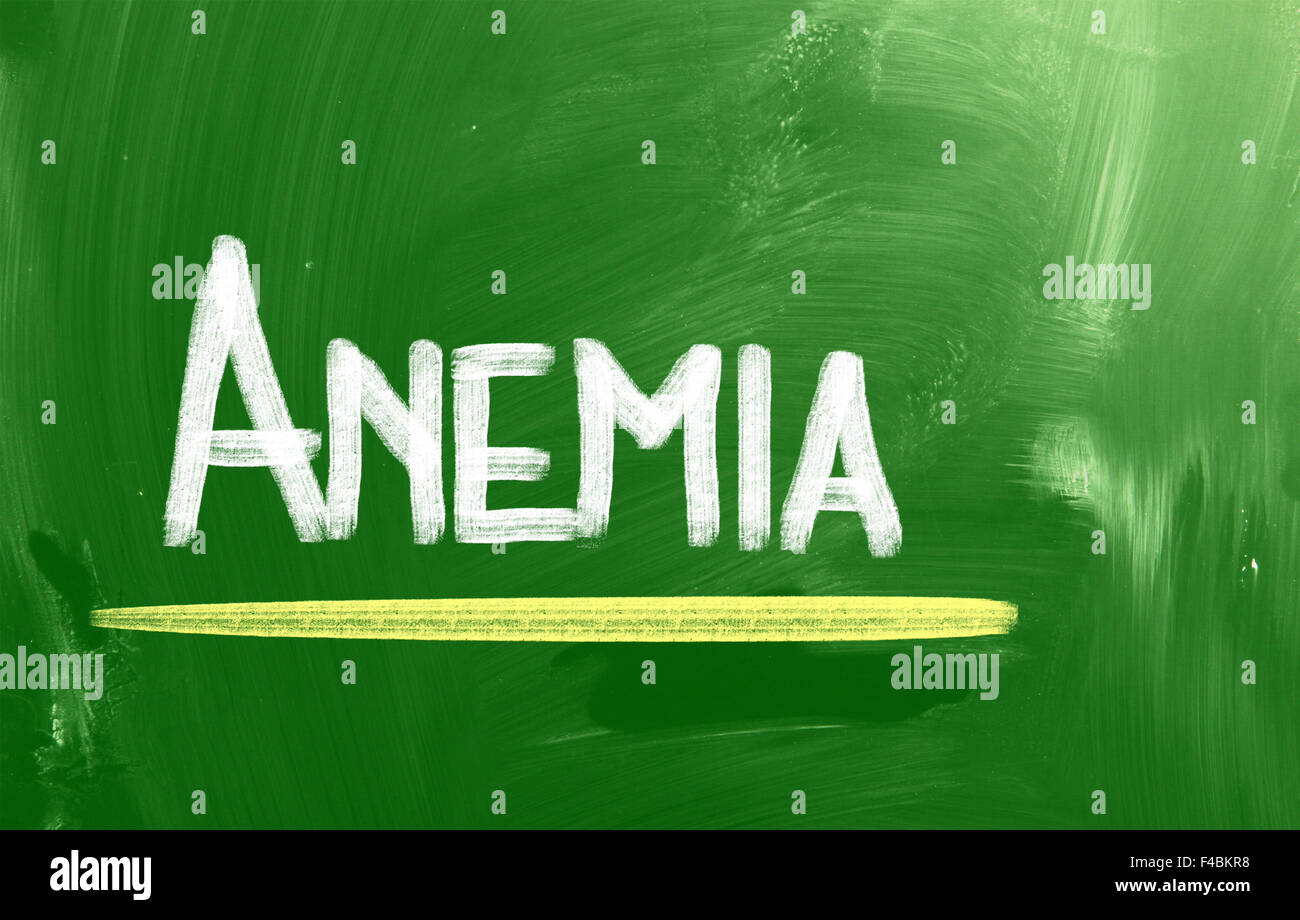 Anemia Concept Stock Photo