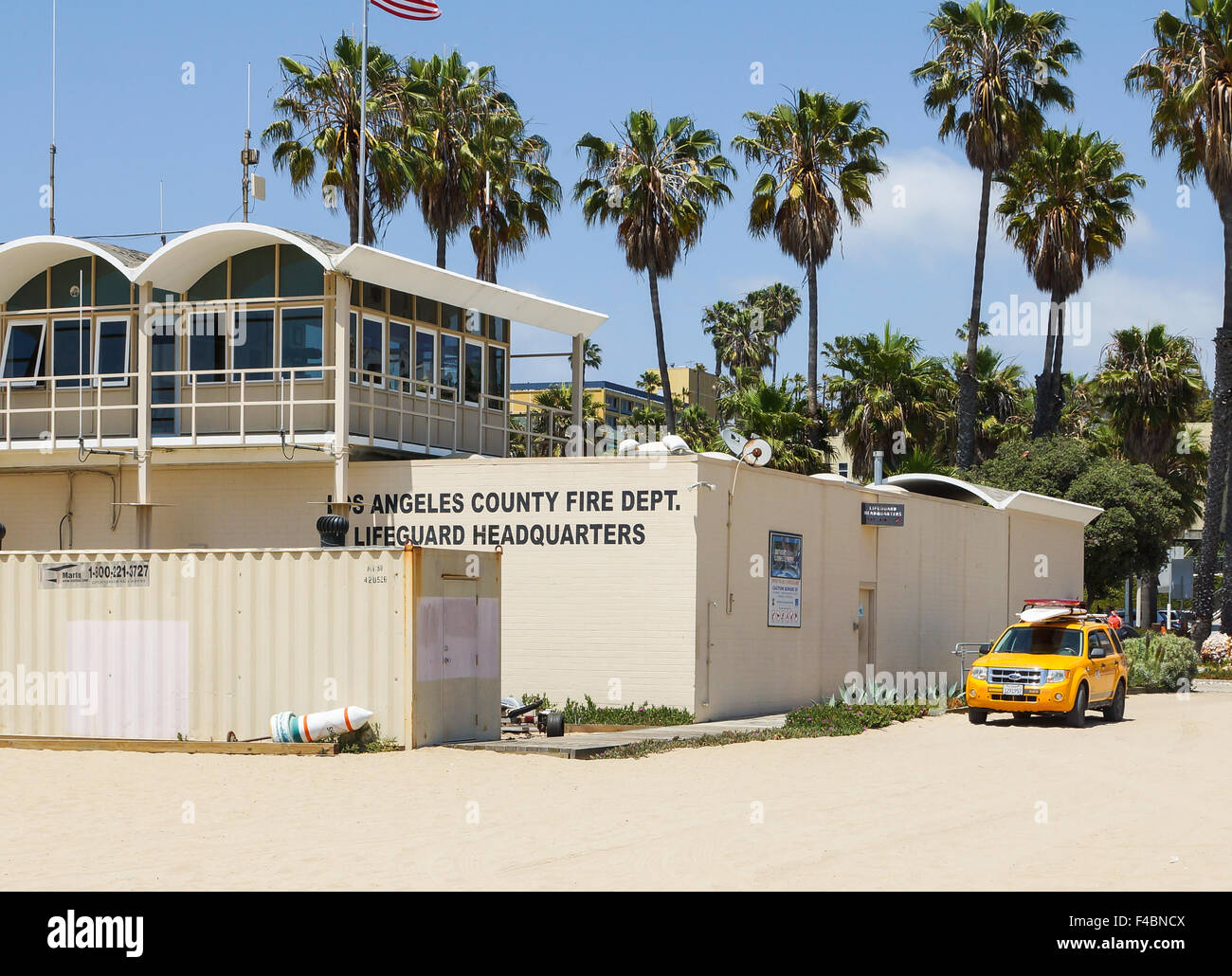 Lifeguard Headquarters Stock Photo Alamy