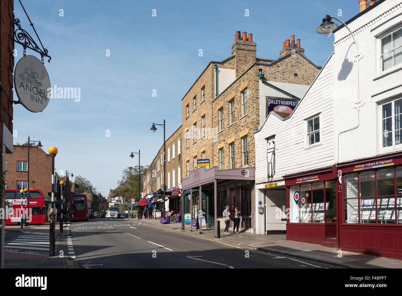 High Street, Highgate Village, Highgate, London Borough of Haringey, Greater London, England, United Kingdom Stock Photo