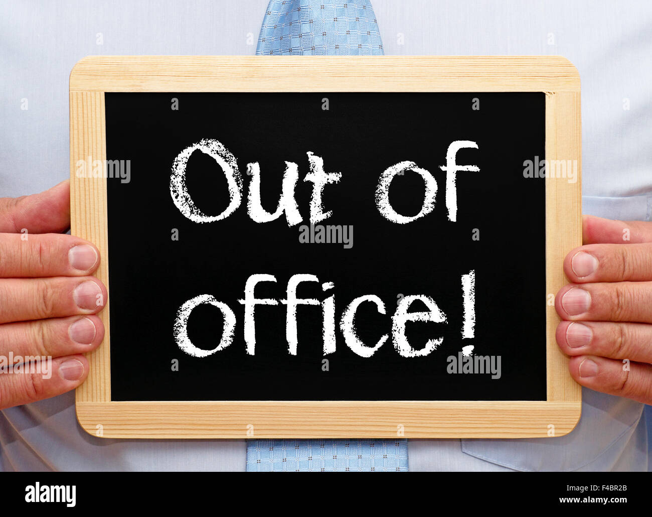 Out of office ! Stock Photo