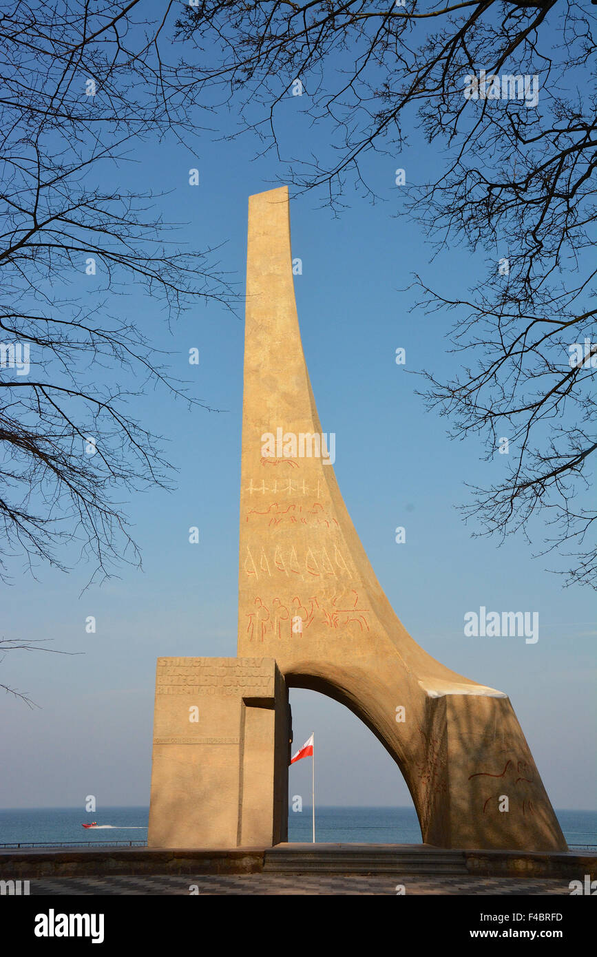 Denkmal der Vermählung mit dem Meer Stock Photo