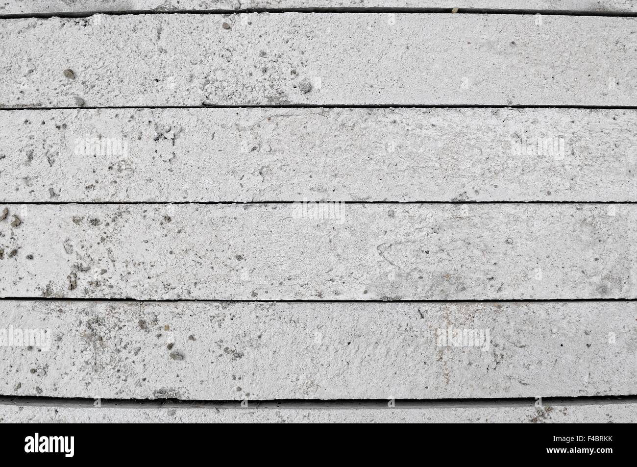 Stacked concrete elements on each other Stock Photo