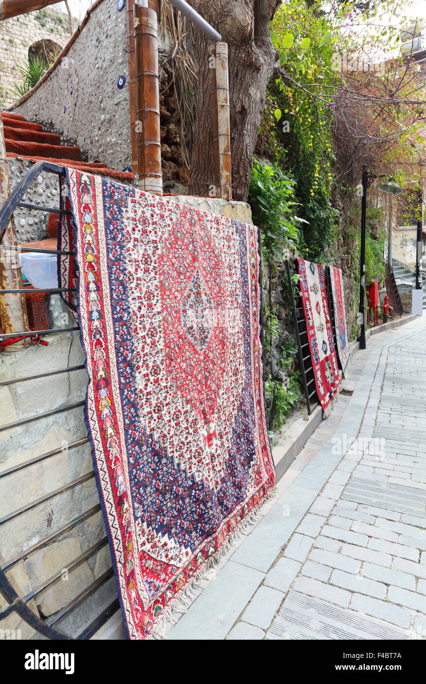 Oriental rugs. Stock Photo