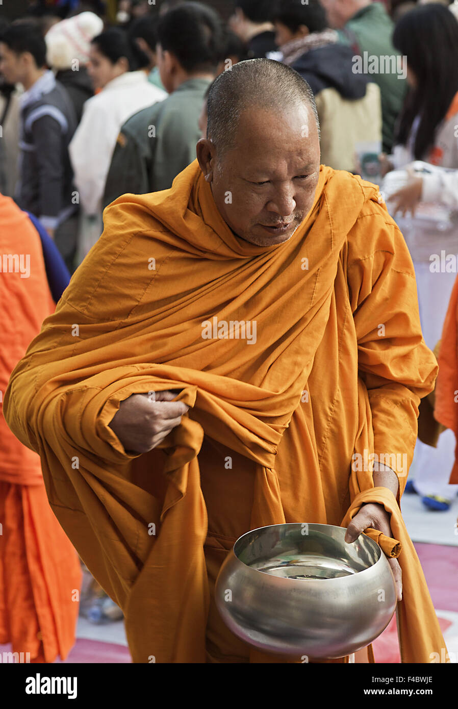 Monk Stock Photo