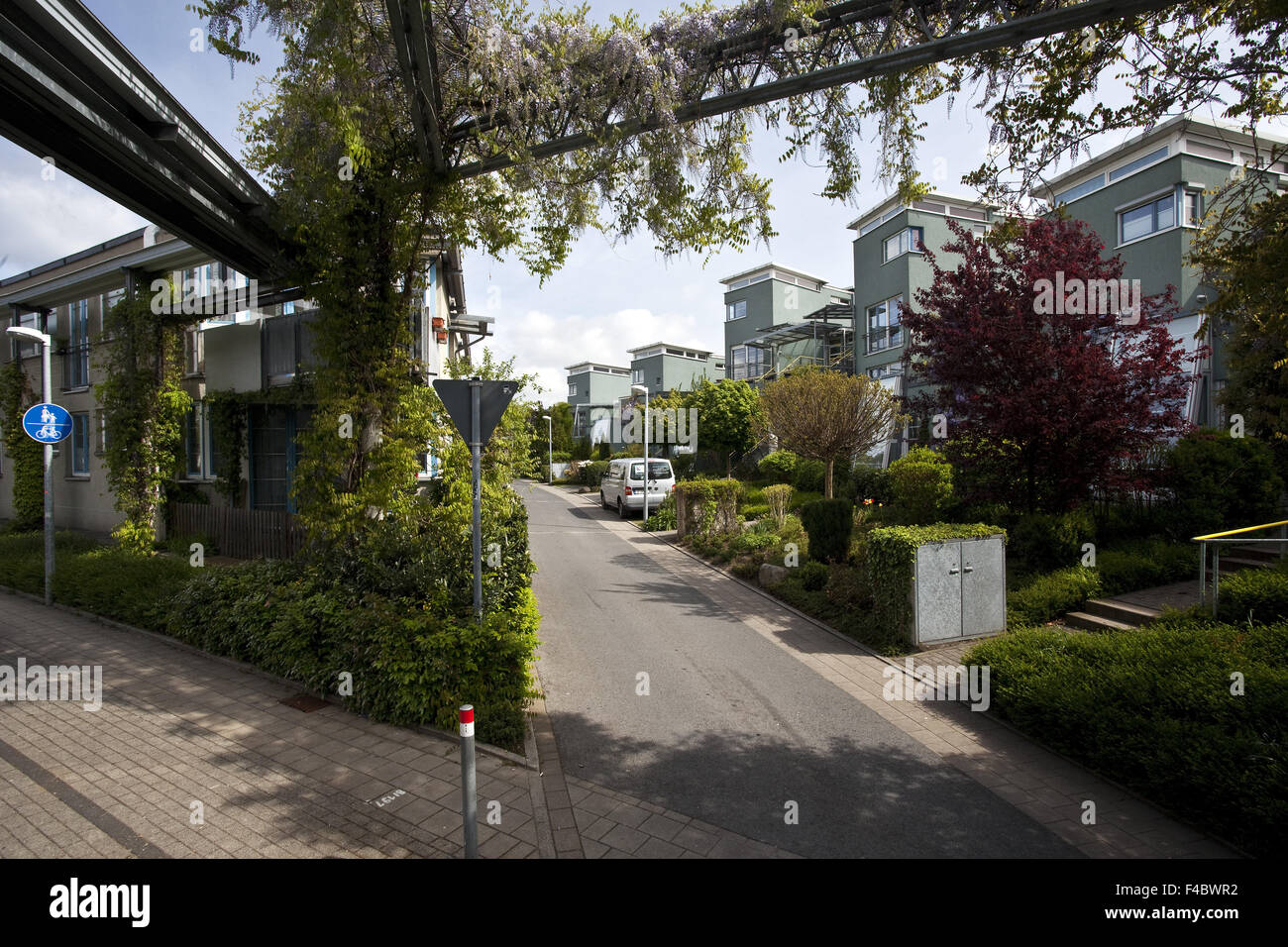 Housing estate Kueppersbusch, Gelsenkirchen Stock Photo - Alamy