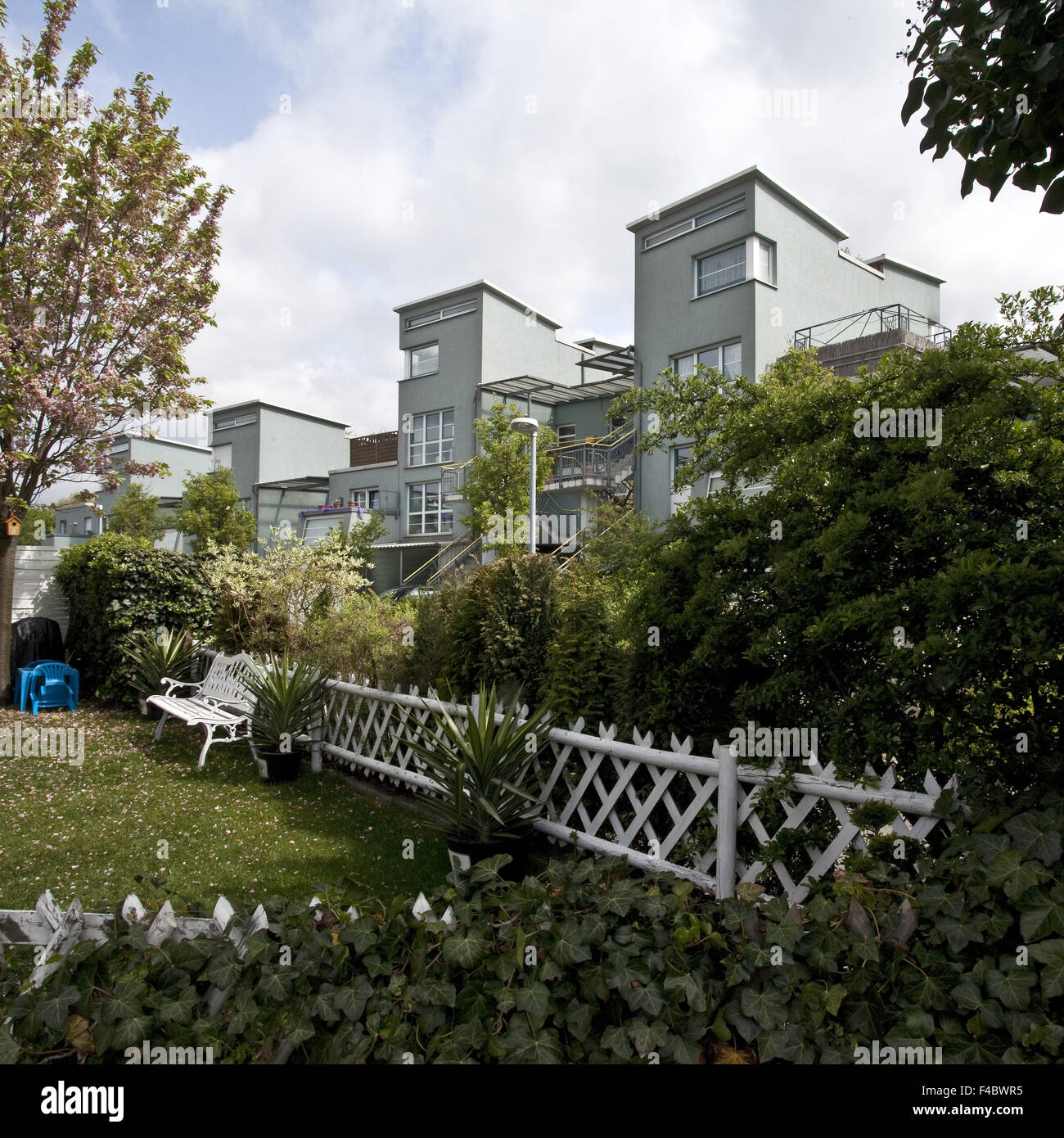 Housing estate Kueppersbusch, Gelsenkirchen Stock Photo - Alamy